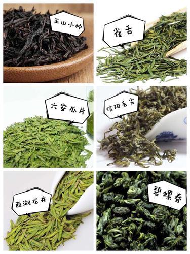 绿茶种类排名,绿茶有哪些品种 前十名