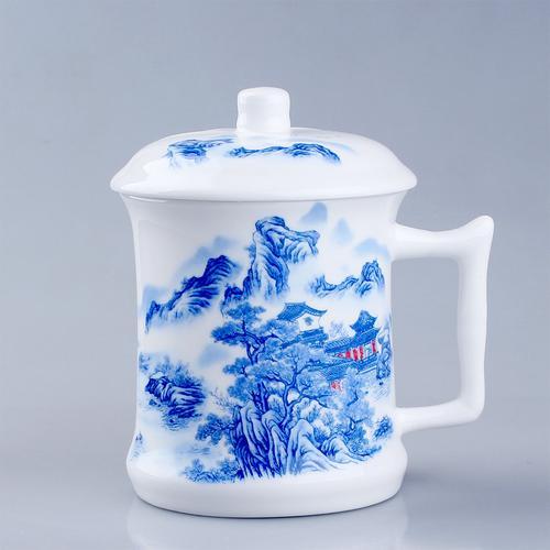 景德镇陶瓷茶杯400毫升