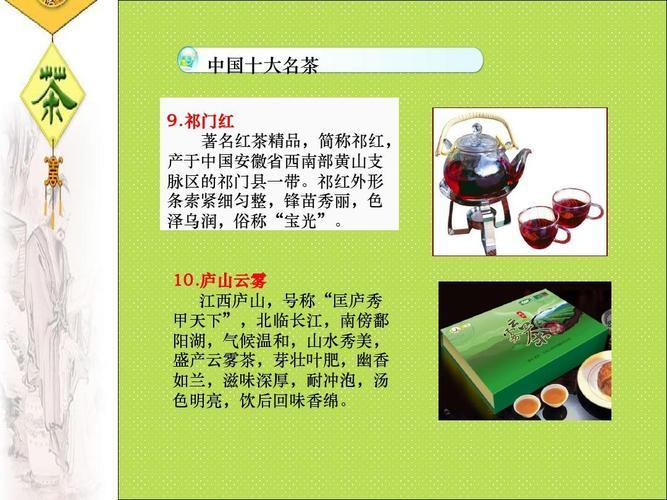 八大名茶是什么,中国八大名茶是哪八大名菜