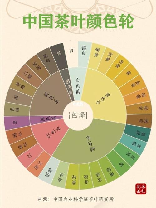 六种茶的颜色区别是什么