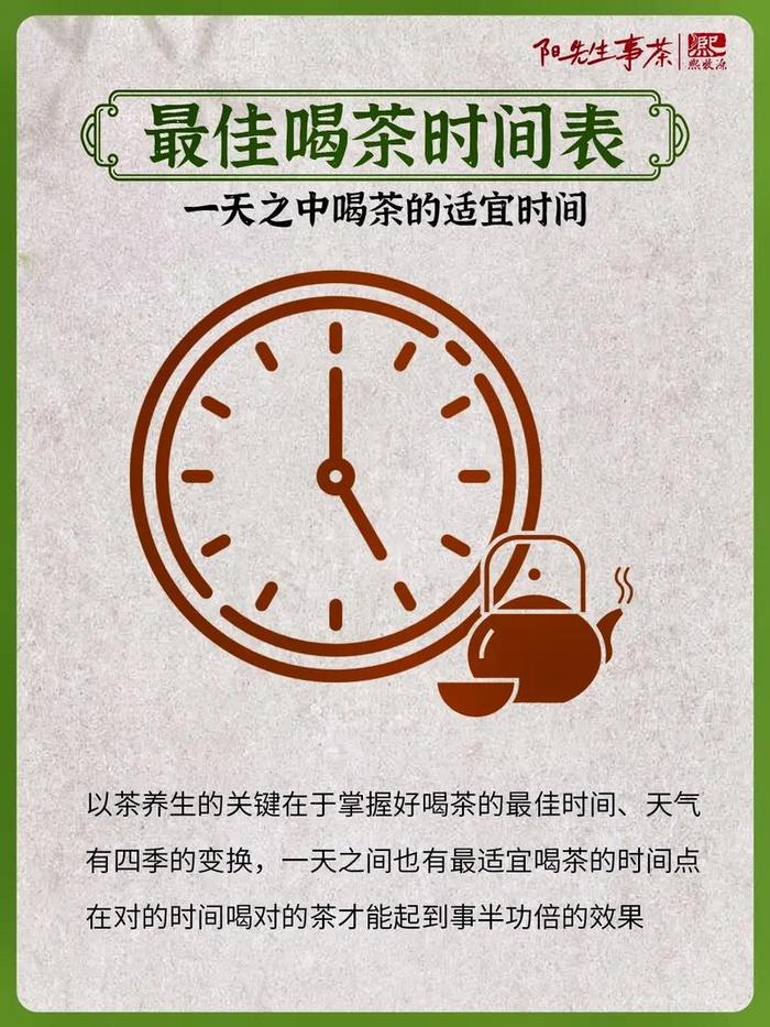 喝茶的时间和种类有哪些