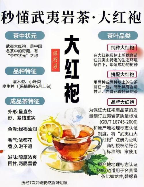 大红袍茶的功效与作用及食用方法禁忌
