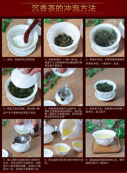 沉香茶制作过程,沉香茶的制作工艺的制作方法
